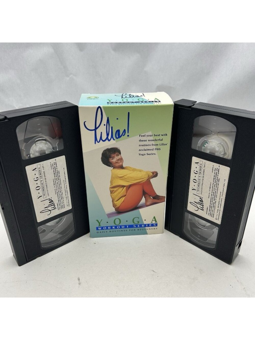 Lilias, Yoga workout series, Daily Routines for beginners, sealed VHS yoga tape